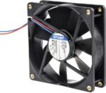 8009908701 3414NHH-RS0, 3400 N Series Axial Fan, 24 V dc, DC Operation, 102m³/h, 3.2W, 92 x 92 x 25mm Hirschmann