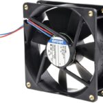 8009908701 3414NHH-RS0, 3400 N Series Axial Fan, 24 V dc, DC Operation, 102m³/h, 3.2W, 92 x 92 x 25mm Hirschmann