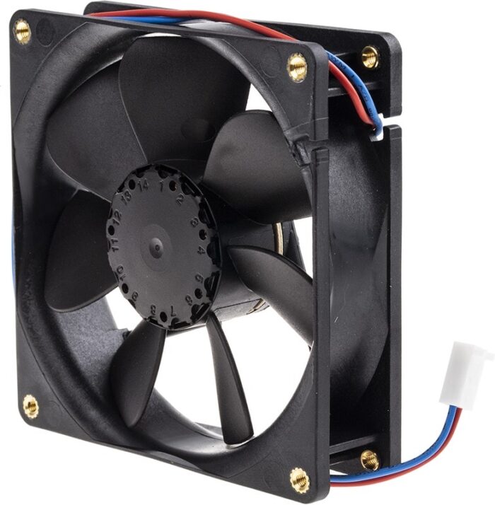 8009908701 3414NHH-RS0, 3400 N Series Axial Fan, 24 V dc, DC Operation, 102m³/h, 3.2W, 92 x 92 x 25mm Hirschmann — изображение 2