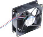 8009983390 8414NH-RS0, 8400 N Series Axial Fan, 24 V dc, DC Operation, 79m³/h, 2.4W, 80 x 80 x 25mm Hirschmann