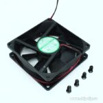 8006380547 EC8025H12S, (80*80*25 12V), Вентилятор 12В, 80х80х25мм, подшипник скольжения, 3000 об/мин Hirschmann
