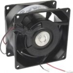 8010470366 SD24B5 19030768A, Sprite Series Axial Fan, 24 V dc, DC Operation, 59.5m³/h, 3W, 130mA Max, 80 x 80 x 38mm Hirschmann