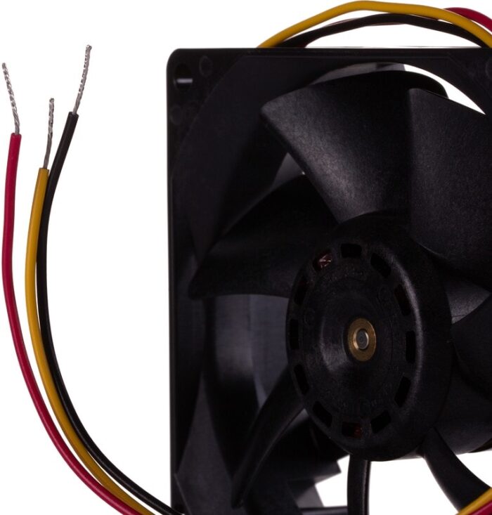 8010470470 9S0812L4011, San Ace 9S Series Axial Fan, 12 V dc, DC Operation, 39.6m³/h, 600mW, 50mA Max, 80 x 80 x 25mm Hirschmann — изображение 3