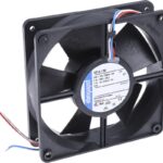 8004985252 4314/2U, DC Fans Tubeaxial Fan, 119x119x32mm, 24VDC, 100.1CFM, Speed Signal/Open Collector, IP68 Hirschmann