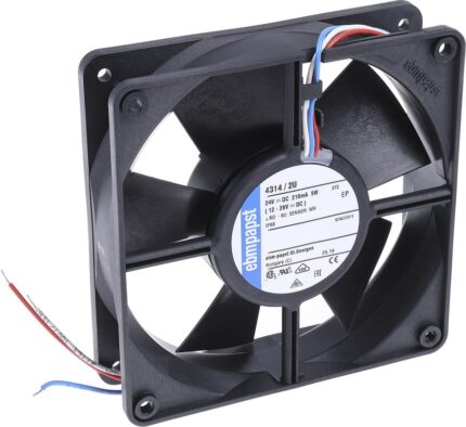 8035598310 Вентилятор Ebmpapst 4314/2U 24V 0.20A 120x38 3pin Hirschmann