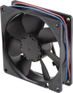 8004985134 3412N, DC Fans DC Tubeaxial Fan, 92x92x25mm, 12VDC, 49.4CFM, 2.2W, 32dBA, 2700RPM, Ball Bearing Hirschmann — изображение 4