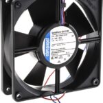 8009483324 4312MV, 4300 Series Axial Fan, 12 V dc, DC Operation, 138m³/h, 3.3W, 70mA Max, 119 x 119 x 32mm Hirschmann