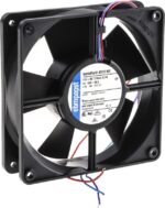 8009483324 4312MV, 4300 Series Axial Fan, 12 V dc, DC Operation, 138m³/h, 3.3W, 70mA Max, 119 x 119 x 32mm Hirschmann