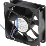 8009101388 8414NGL, 8400 N Series Axial Fan, 24 V dc, DC Operation, 33m³/h, 700mW, 29mA Max, 80 x 80 x 25mm Hirschmann