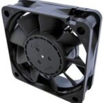 8016448092 06020SA-12K-EA-00, DC Axial Fan, 12 V, Square, 60 mm, 20 mm, Ball Bearing Hirschmann