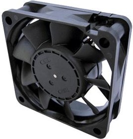 8016448092 06020SA-12K-EA-00, DC Axial Fan, 12 V, Square, 60 mm, 20 mm, Ball Bearing Hirschmann
