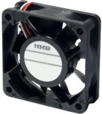 8008530052 06020SA-24M-EA-00, DC Fans Tubeaxial Fan, 60x60x20mm, 24VDC, 16.6CFM, Flange Mount, Ball, Lead Wires Hirschmann
