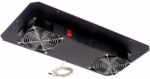 8023321813 TLK-FAN2-BK, Вентиляторный блок NIKOMAX для настенных шкафов серии TWC-R, для напольных шкафов серии TFR-R глубиной 600 мм, 2 вентилятора, б Hirschmann — изображение 2