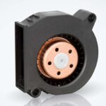 8009482430 RLF35-8/14N, RLF 35 Series Centrifugal Fan, 24 V dc, 9.6m³/h, DC Operation, 51 x 51 x 15mm Hirschmann