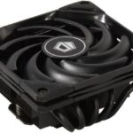 8016695258 Cooler ID-Cooling IS-55 BLACK LGA1700/1200/115X/AM5/AM4 низкопрофильный высота 55mm ( TDP 125W, PWM, 5 тепл.трубок + медная база, FAN 120mm, Hirschmann