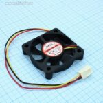 8007747231 EC5010H12BA, (50*50*10 12V 3pin), Вентилятор 12В, 50х50х10мм, подшипник качения, 5000 об/мин 3 вывода Hirschmann