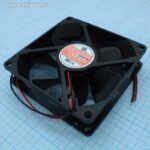 8014233741 Y-Y9225H12B, (92*92*25 12V), Вентилятор 12В 92х92х25 B 3000 об/мин., 92.4м3/час, 38дБ, подшипник качения, тип вывода - провод Hirschmann