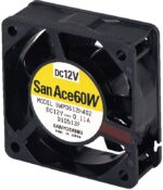 8007727570 9WP0624H401, DC Fans DC Axial Fan, 60x60x25mm, 24VDC, 18.7CFM, 1.44W, 28dBA, Splash Proof, Tach, IP68 Hirschmann — изображение 2