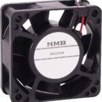 8017127768 06025VA-24Q-AA-00, DC Axial Fan, 24 V, Square, 60 mm, 25 mm, Ball Bearing, 39.2 CFM Hirschmann