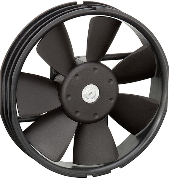 doc024402571 8014518879 4412FGPR-203, 4400 F Series Axial Fan, 12 V dc, DC Operation, 120m³/h, 1.9W, 200mA Max, 127 (Dia.) x 26.4mm Hirschmann — изображение 1