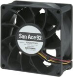 8049705602 Вентилятор Sanyo Denki San Ace 92 9GA0948P1H03 48V DC 0.55A 92X38 4pin Hirschmann — изображение 3