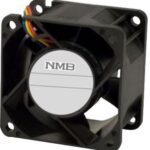 8017127769 06038RA-24Q-EA-00, DC Axial Fan, 24 V, Square, 60 mm, 38 mm, Ball Bearing, 53.3 CFM Hirschmann