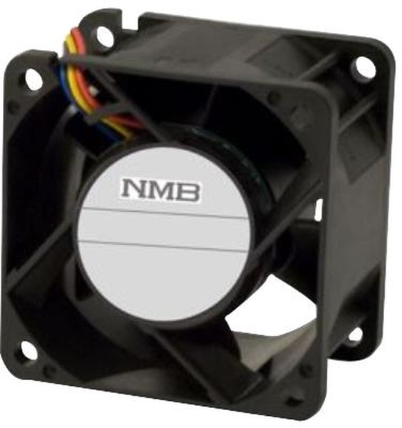 doc024419250 8015616202 06038RA-12Q-EA-00, DC Axial Fan, 12 V, Square, 60 mm, 38 mm, Ball Bearing, 53.3 CFM Hirschmann — изображение 1