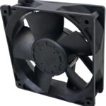 8017148149 12038VA-24N-EA-E0, DC Axial Fan, 24 V, Square, 120 mm, 38 mm, Ball Bearing, 182.6 CFM Hirschmann