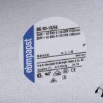 8009483311 RG90-18/56, RG 90 N Series Centrifugal Fan, 230 V ac, 54m³/h, AC Operation, 135 x 135 x 38mm Hirschmann — изображение 7