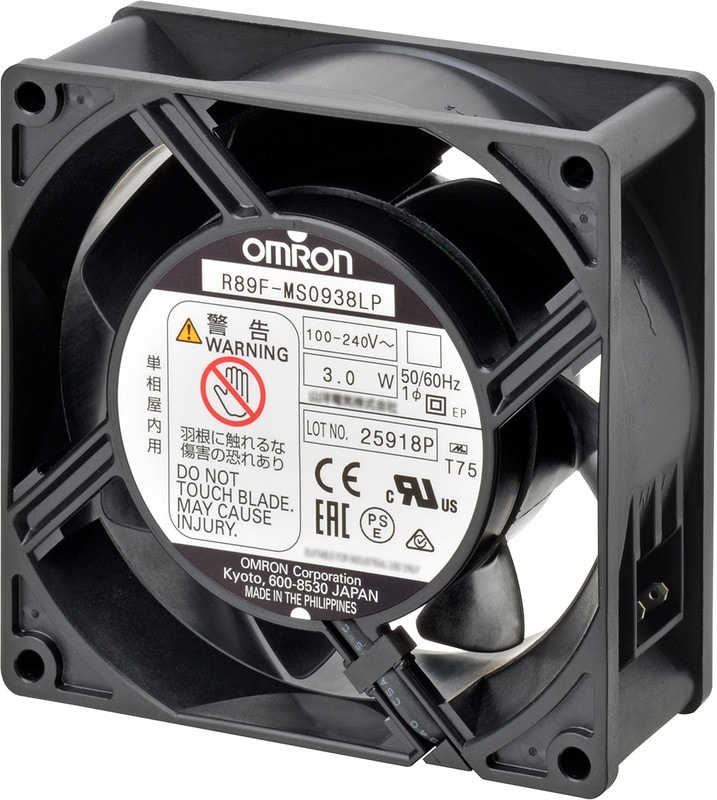 doc024435964 8014521726 R89F-MS1238HP-S2, R89F Series Axial Fan, 100 → 240 V ac, AC Operation, 3m³/min, 4.4W, 80mA Max, 120 x 120 x 38mm Hirschmann — изображение 1