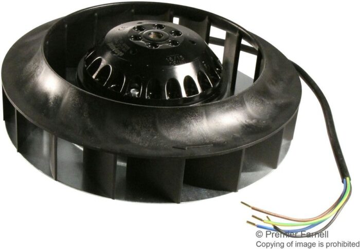 8009628146 Вентилятор Ebmpapst R2E180-CB28-01 230V 50/60Hz 0.28/0.33A 60/75W 2500/2800RPM 4pin Hirschmann — изображение 5