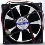 8017205504 вентилятор JF0925S1H 92х92х25 12В с разъемом 2 конт.MOLEX 5239-2(PHU-2) С00034211 Hirschmann — изображение 2