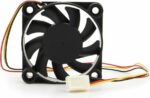 8048462132 Вентилятор Gembird D50BM-12AS, 50x50x10, двойной шарикоподшипник, 3pin, провод 25см Hirschmann — изображение 9