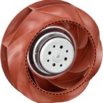 8002725757 RER 190-39/14/2TDMO, RER 190 Series Radial Centrifugal Fan, 24 V dc, 860m³/h, DC Operation, 190mm Hirschmann