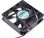 8013404231 ME80201V2-000U-A99, Вентилятор осевой, 12В DC, 80х80х20мм, 0.095А, 1.14Вт, Vapo, 3000об/мин, 2 провода Hirschmann — изображение 4
