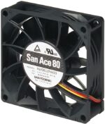 8038645809 Вентилятор Sanyo Denki 9GV0812P4J03 12V 0.47A 80x25 4pin Hirschmann — изображение 2