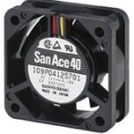 8007301348 109P0412M701, DC Fans DC Axial Fan, 40x40x15mm, 12VDC, Tachometer Hirschmann