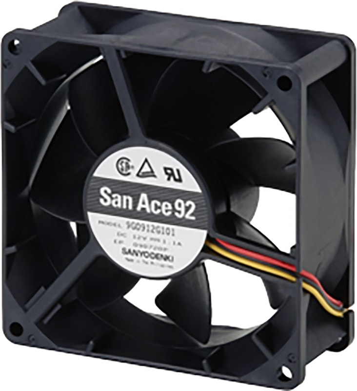 doc024852275 9001338361 9G0924G1D01, DC Fans DC Fan, 92x92x38mm, 24VDC, High Performance, Locked Rotor Sensor Hirschmann — изображение 1