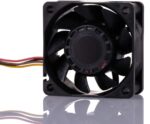 8014556954 9WPA0612P4G001, San Ace 60W Series Axial Fan, 12 V dc, DC Operation, 53.7cfm, 11.16W, 930mA Max, IP68, 60 x 60 x 25mm Hirschmann — изображение 2