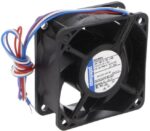 8006141954 632/2HPU, Fan Tubeaxial 12VDC Square - 60mm L x 60mm H Ball 25.9 CFM (0.725m³/min) 4 Wire Leads Hirschmann — изображение 4