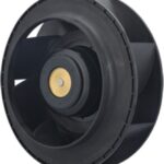 8034056789 9ADTU23P0G001, Fan Tubeaxial 230VAC Round - 190mm Dia Ball 583.0 CFM (16.50m³/min) 4 Wire Leads Hirschmann