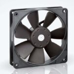 8009101225 4414F, 4400 F Series Axial Fan, 24 V dc, DC Operation, 170m³/h, 5W, 210mA Max, IP20, 119 x 119 x 25mm Hirschmann
