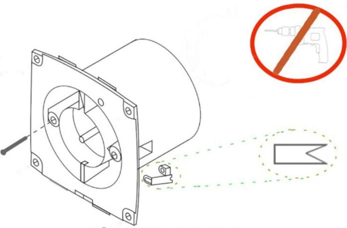 8010570315 ВЕНТИЛЯТОР A100MX-K с гигротаймером и клапаном 32853 Hirschmann — изображение 9