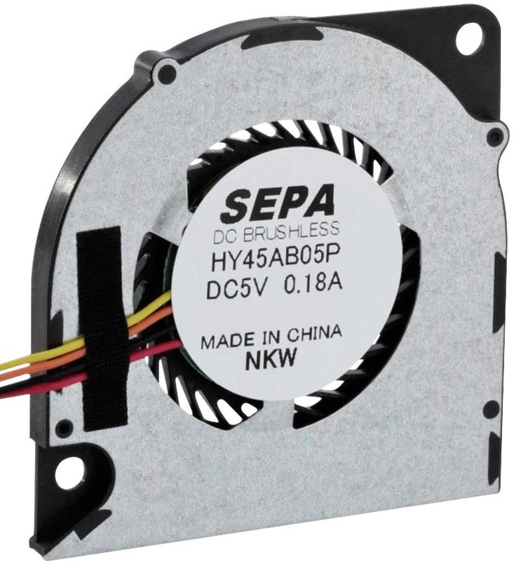 doc025079108 8017326596 HY45AB05PSE26AP00, Fan Blower, Radial, 5 V, DC, 45 mm, 1.9 mm Hirschmann — изображение 1