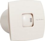 8017927915 ВЕНТИЛЯТОР A120XS-S-K КРЕМОВЫЙ С МИКРОВОЛНОВЫМ ДАТЧИКОМ + КЛАПАН+ ФЛАНЕЦ 402065 Hirschmann