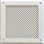 8013812134 Вентиляционная решетка металлическая на саморезах 200x200мм VRC00200S Hirschmann
