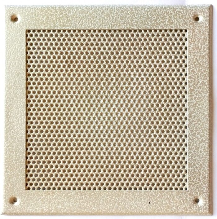 8013812144 Вентиляционная решетка металлическая на саморезах 210x210мм VRK00214S Hirschmann — изображение 2