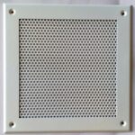 8013812143 Вентиляционная решетка металлическая на саморезах 210x210мм VRK00210S Hirschmann