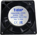 8010268533 RQA 9238HBL 220VAC, Осевой вентилятор AC с подшипником качения RQA, 92х38, HBL, 220 В Hirschmann — изображение 2