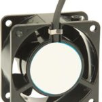 8005994245 OA60AP-22-1WB, Fan Tubeaxial 230VAC Square - 60mm L x 60mm H Ball 11.0 CFM (0.308m³/min) 2 Wire Leads Hirschmann